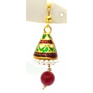 Meenakari Minakari Enamel Jhumka Jhumki Handmade Earring Jewelry Chandelier A116